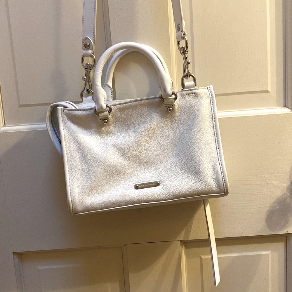 White purse